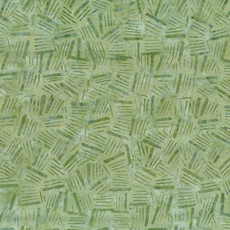 Mystic Vineyard Light Green Sticks Batik
