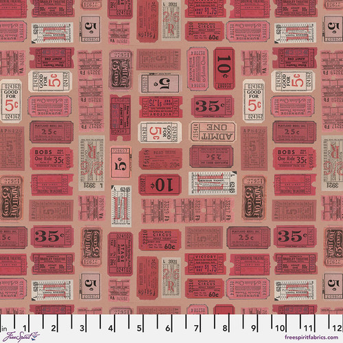 Eclectic Palette Tickets PWTH222 Red