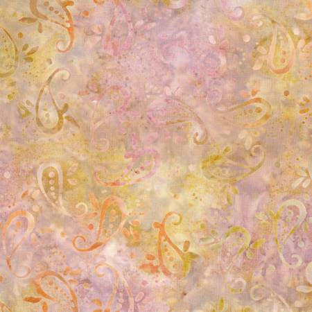 Copper Mountain Tan Paisley Batik