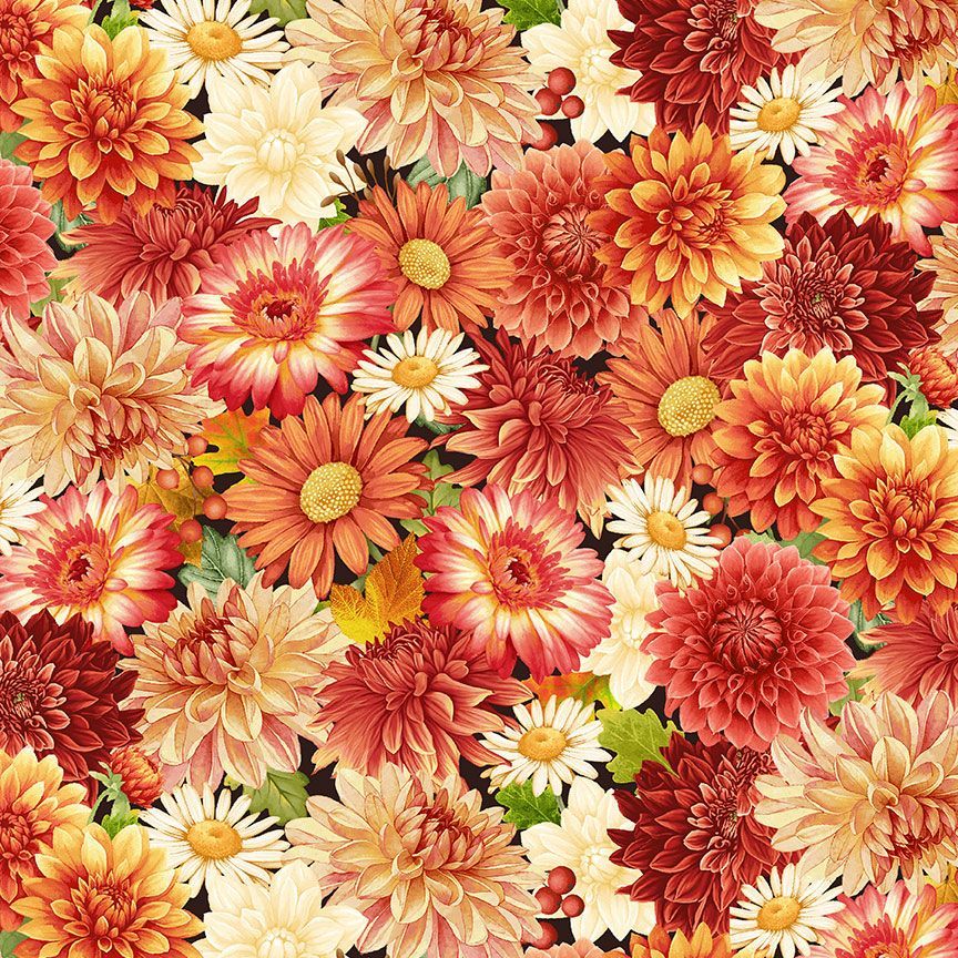 Harvest CD3514 Packed Floral Harvest