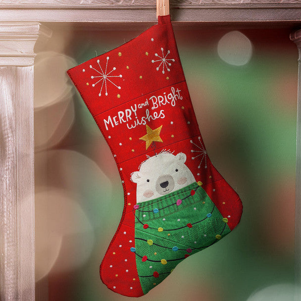 Tiled Stockings by Cynthia Frenette