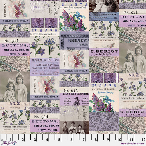 Eclectic Palette Collage PWTH 300 Purple