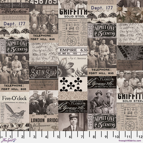 Eclectic Palette Charcoal PWTH 310 Collage