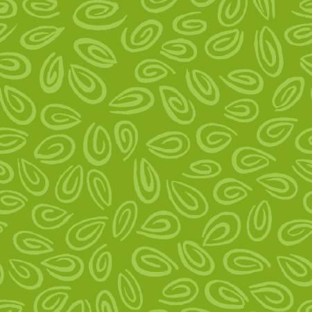 Bright Green Swirl
