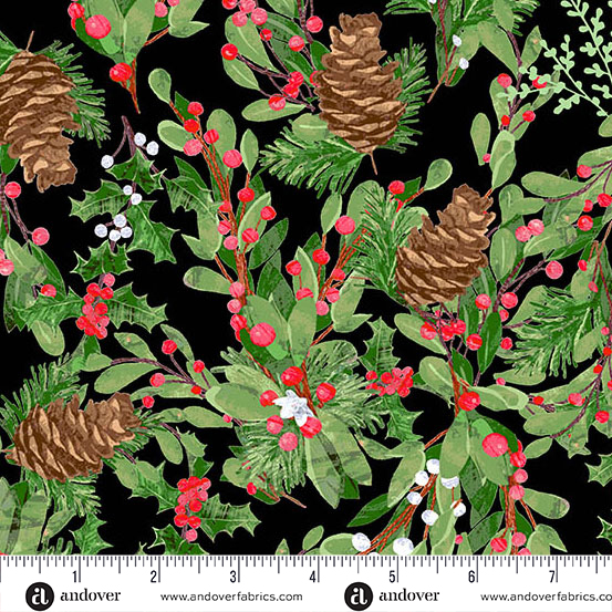 Winter Greenery 1508 K Midnight