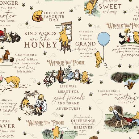 Winnie the Pooh Main C17000R Cream