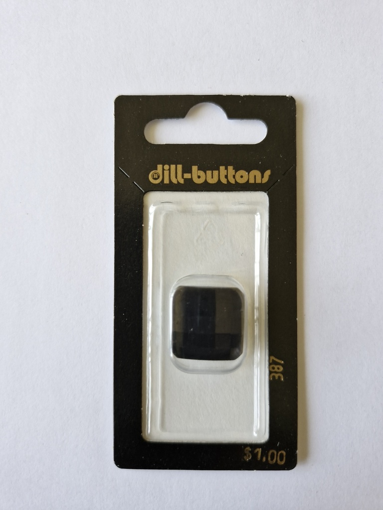 3/4" Polyamid button black