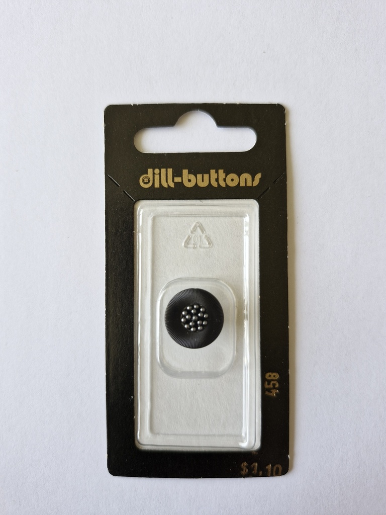 9/16" Polyamid button black