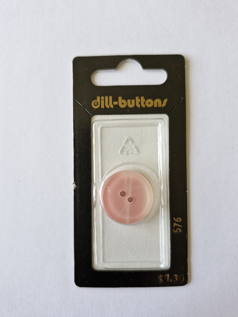 3/4" Polyester button rose