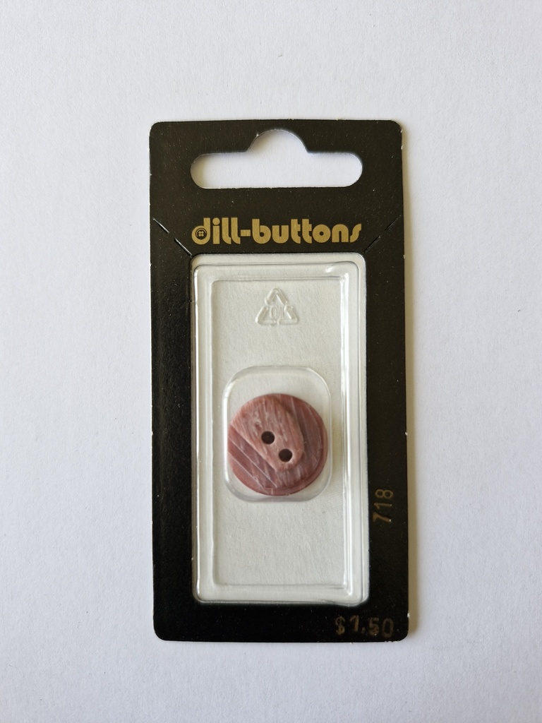 1-1/16" Polyester button bordeaux