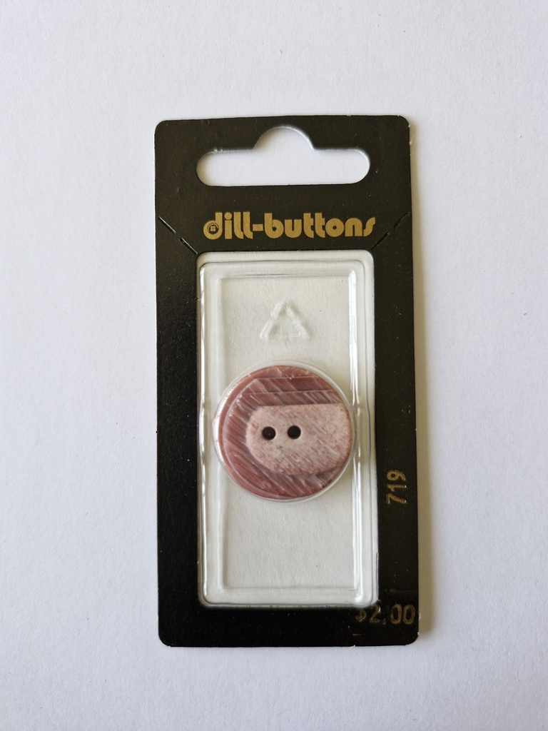 7/8" Polyester button bordeaux