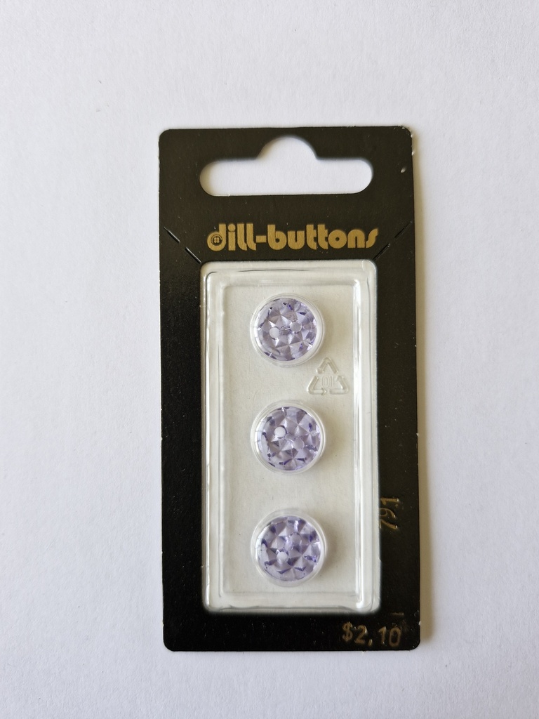 7/16" Polyamid button lilac