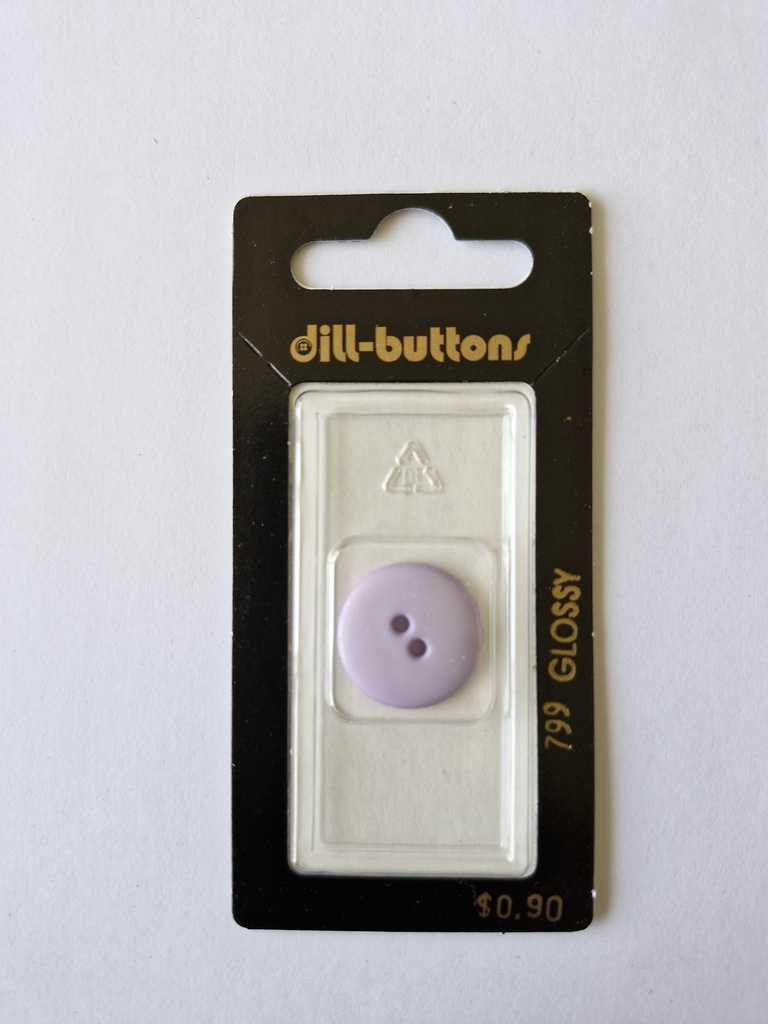 11/16" Polyamid button lilac