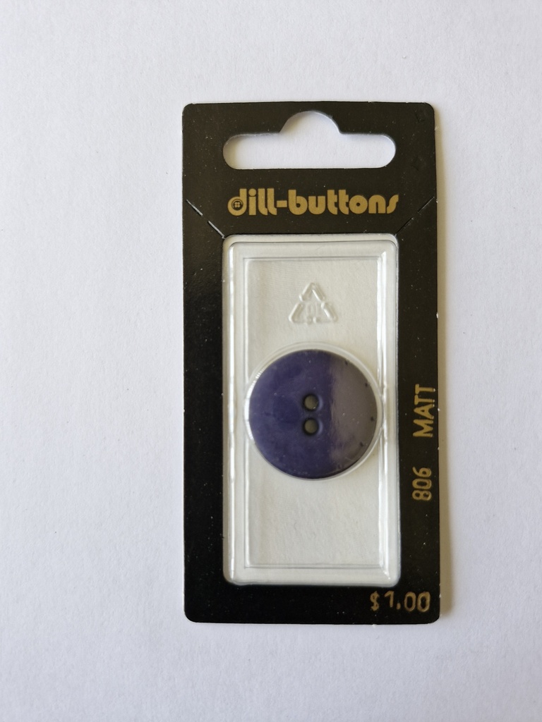 7/8" Polyamid button lilac