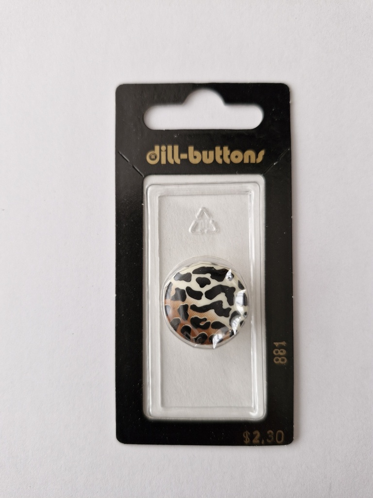 13/16" polyamide fashion button beige