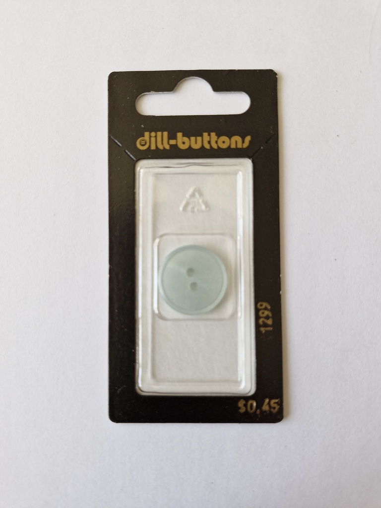 11/16" Polyester button blue / l ight blue