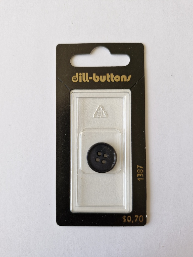 5/8" Polyamid button navy