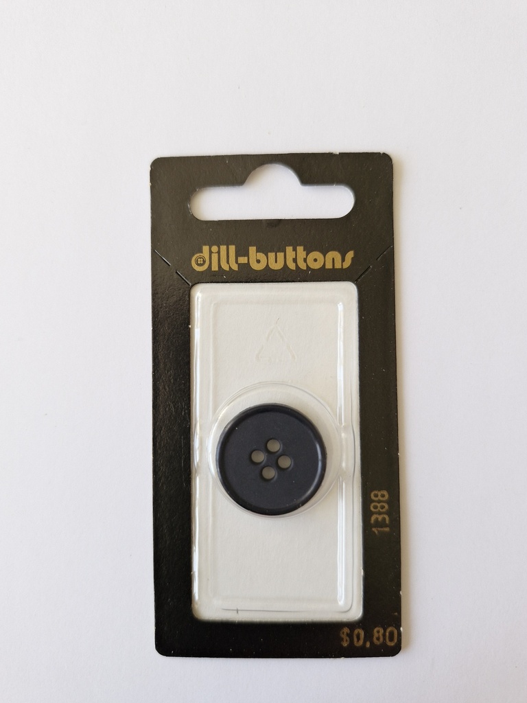 3/4" Polyamid button navy