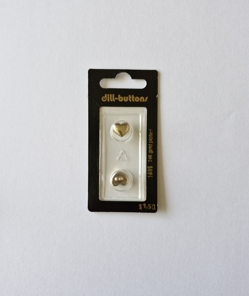 7/16" children button gold