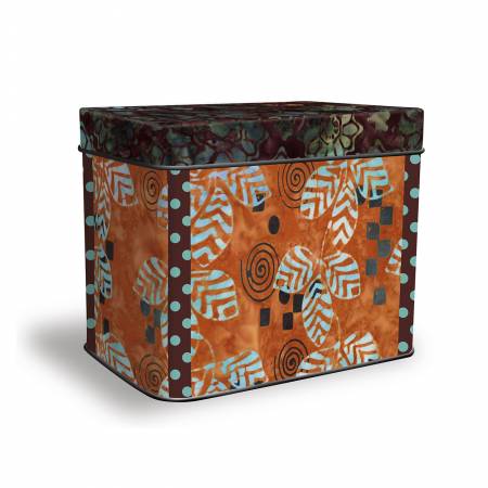 Villa Rosa Kalinda Pattern Storage Tin