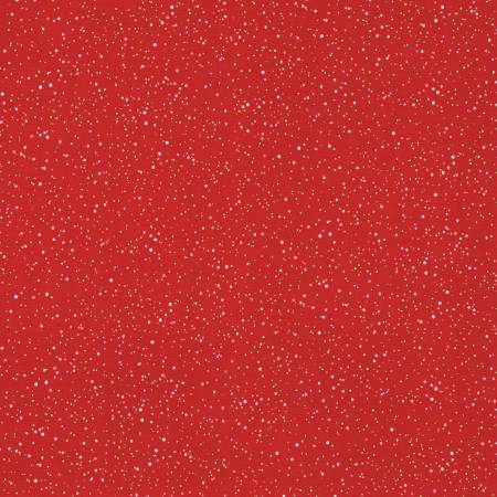 Holiday Charms Dots red Christmas w/Metallic Christmas