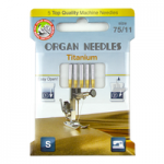 Organ Needles Titanium 75/11 POP