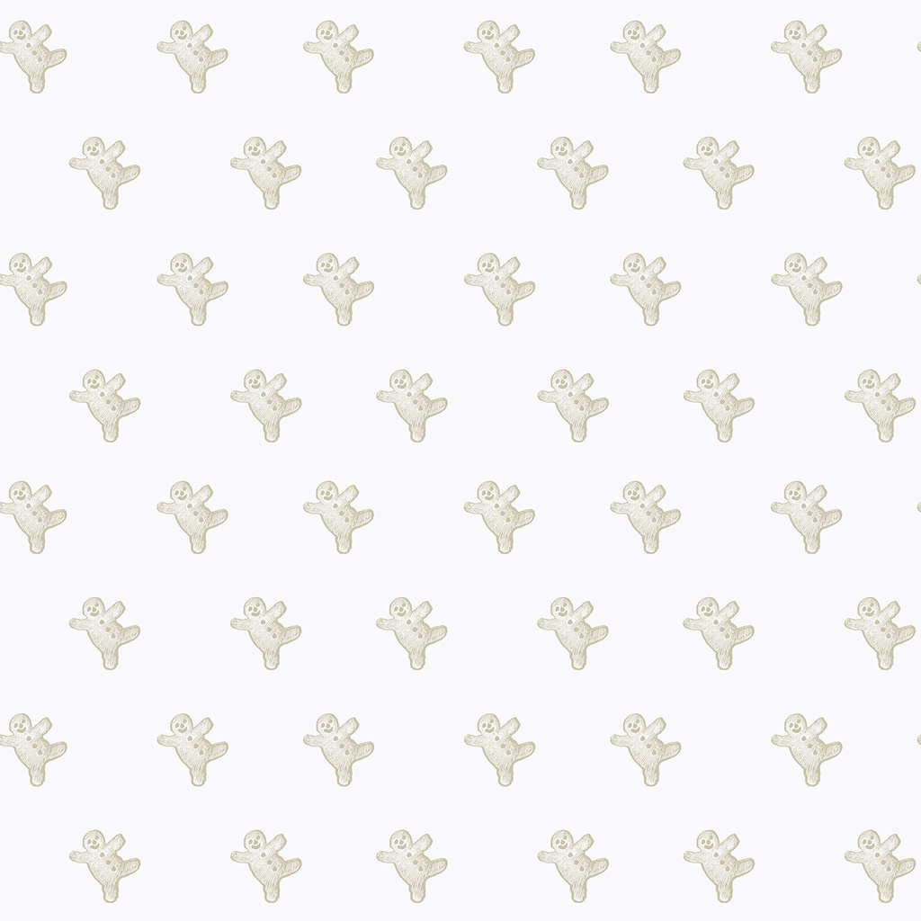Gingerbread 17855R White