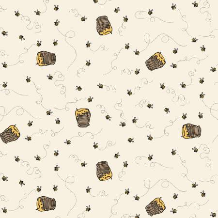 Winnie the Pooh Bees Cream C17004 CREAM