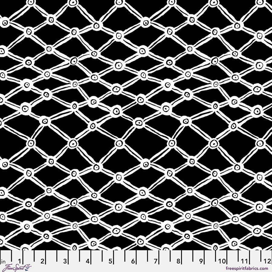 Nets Blackwhite PWBM036