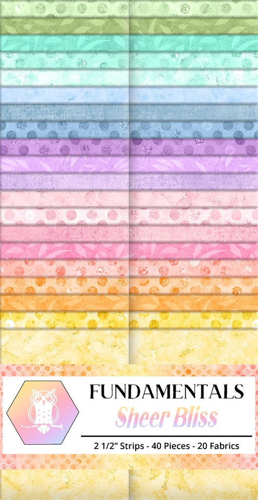 Sheer Bliss 2.5" strips