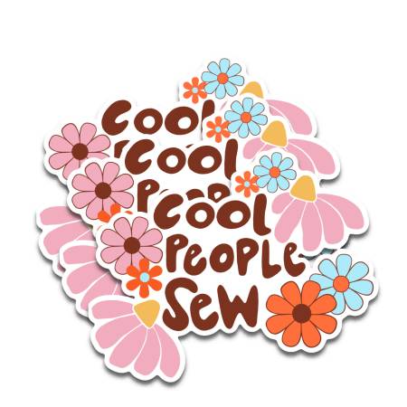 Cool People Sew Sticker Pack