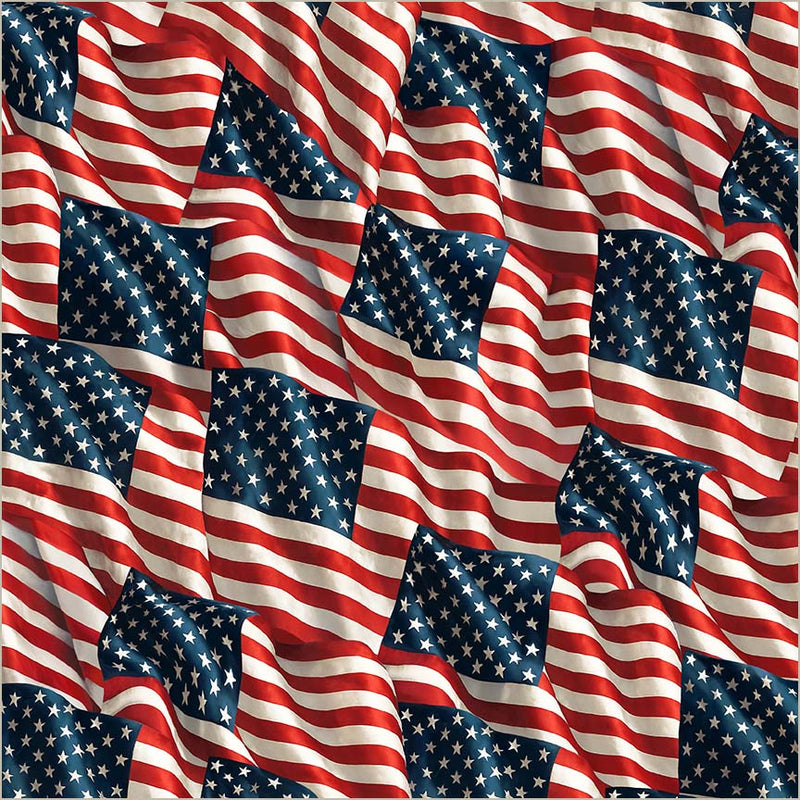 108" Quilt Back Old Glory 55144DW-1