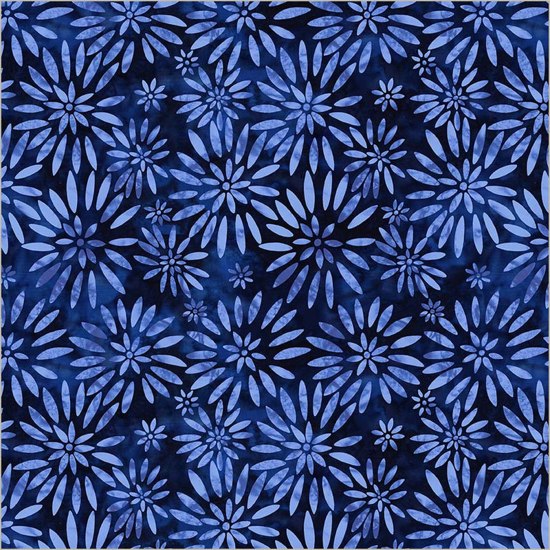 Twinkling Daisies Indigo 55108DES 1