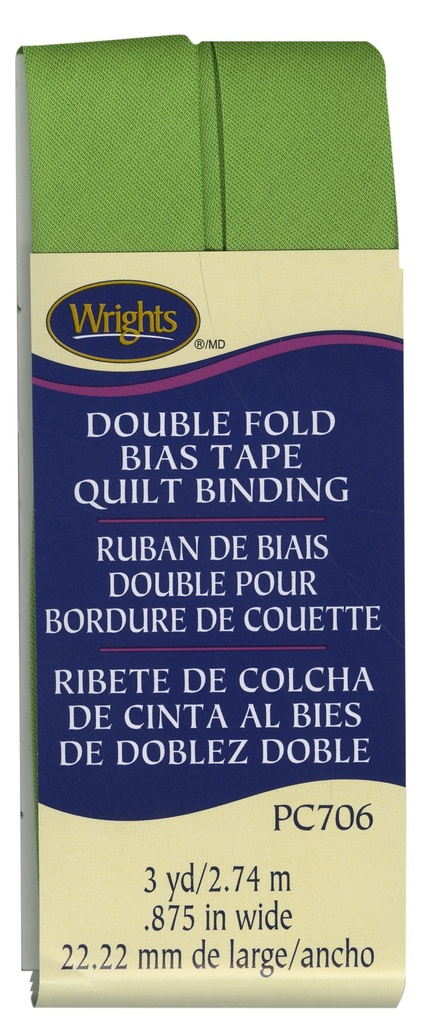 DF Quilt Bind Leaf 7/8in x 3yd