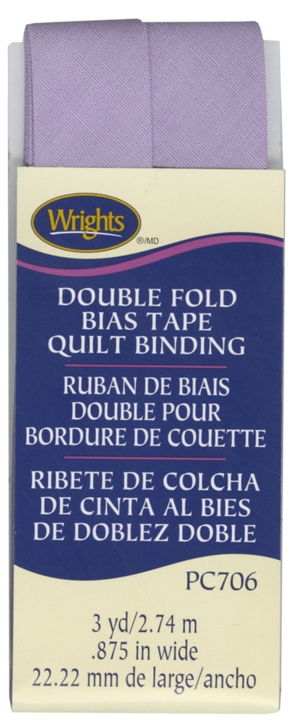 DF Quilt Bind Lavendar 7/8in x 3yd