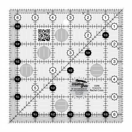 Creative Grids 6 1/2" ruler
