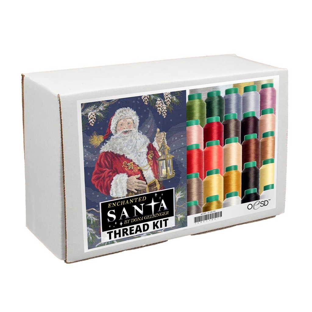 Enchanted Santa Thread Kit IS80316