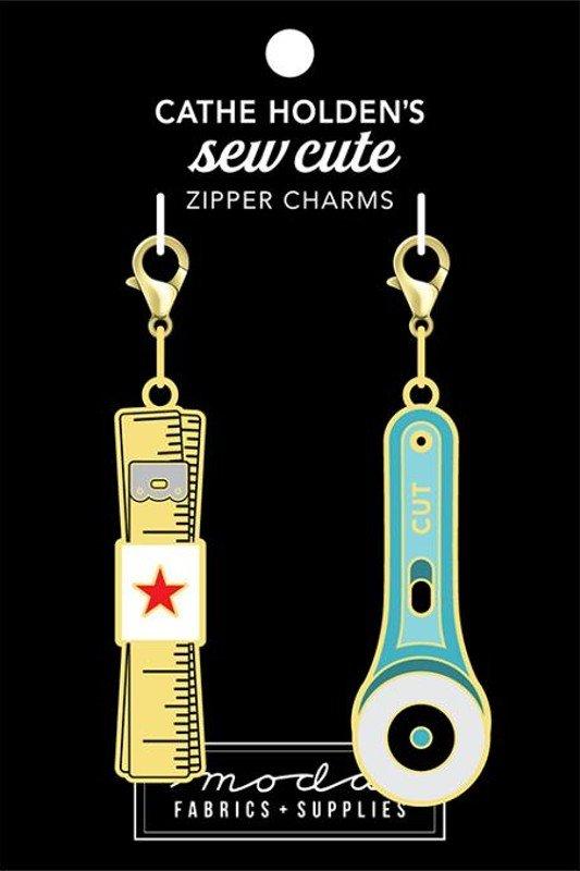 Measure Cut Zipper Pull 2ct