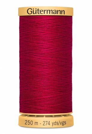 Natural Cotton Thread 250m/273yds Magenta