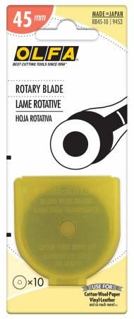 Olfa 45mm Rotary Blade 10 pack