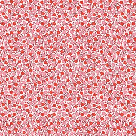 Storytime 30s Floral Red