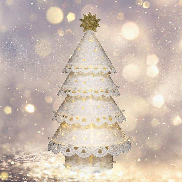 All Aglow Freestanding Christmas Tree