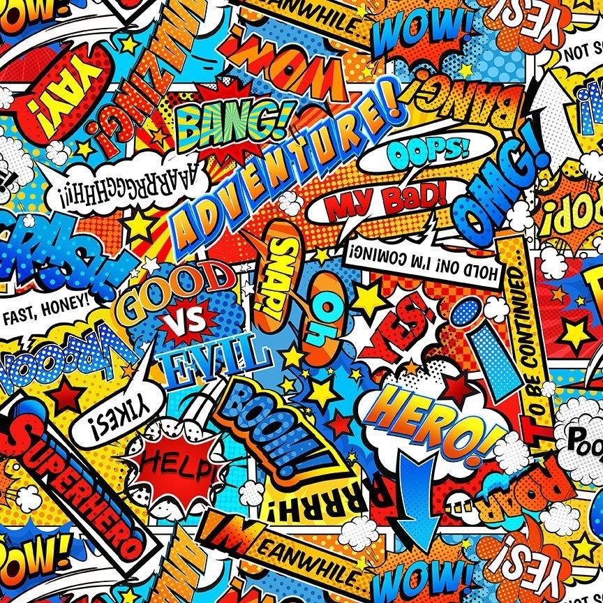 Superhero Words CD2185 Multi