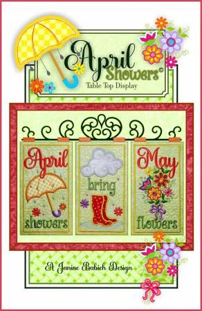 [JBDAPRIL] April Showers Table Top Display