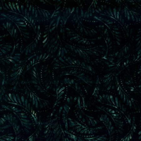 [22277-990] Mystic Vineyard Black Ferns Batik