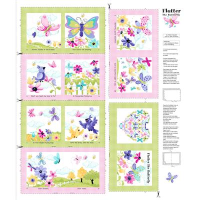 Flutter the Butterfly 20439 999 book panel
