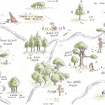[12456625] Winnie the Pooh Map 12456625