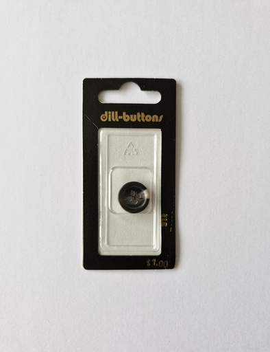 [000314] 5/8" Polyester button black