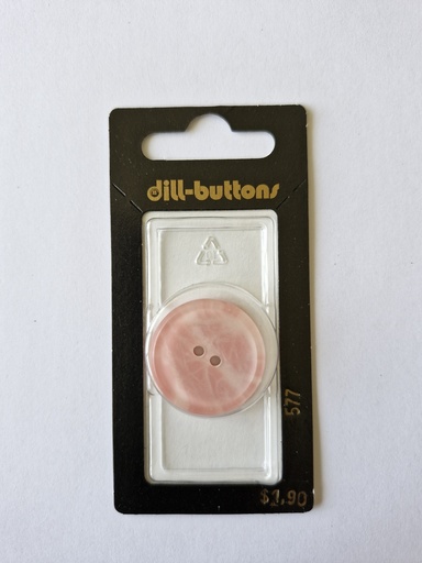 [000577] 1" Polyester button rose