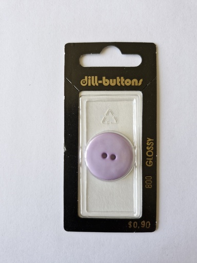 [000800] 7/8" Polyamid button lilac